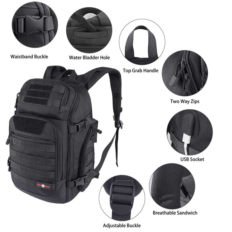 COBRA FANGS MOLLE Tactical Backpack