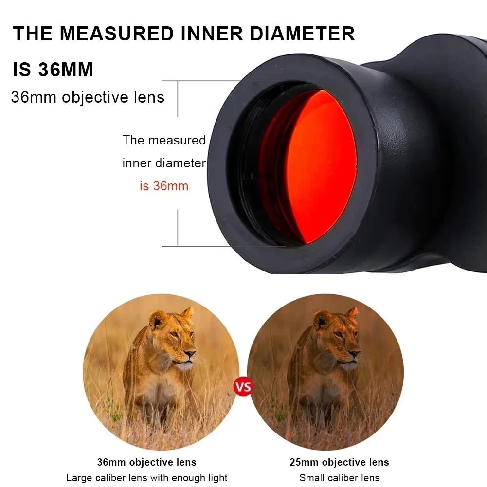 Binoculars 90X90 High Magnification Telescope Professional Binoculars HD Portable Binoculars for Hunting Camping Sports Outdoor