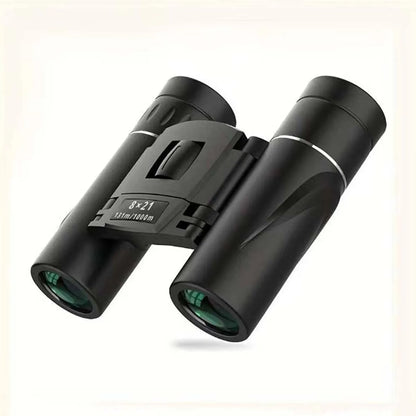 8*21 High Power Binoculars Portable  Bird Watching Hiking  Moon Viewing for Outdoor Hunting Concerts  for Travel Christmas Gift